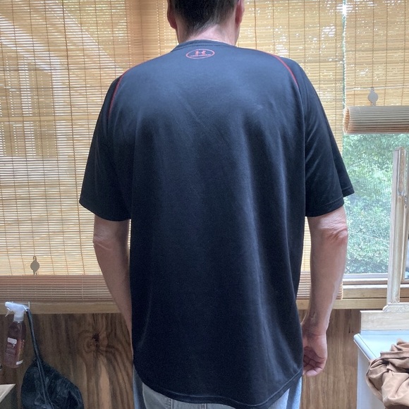 UNDER ARMOUR Maryland Terrapins Heatgear Loose T-shirt Short Sleeve Mens Large - Picture 4 of 13